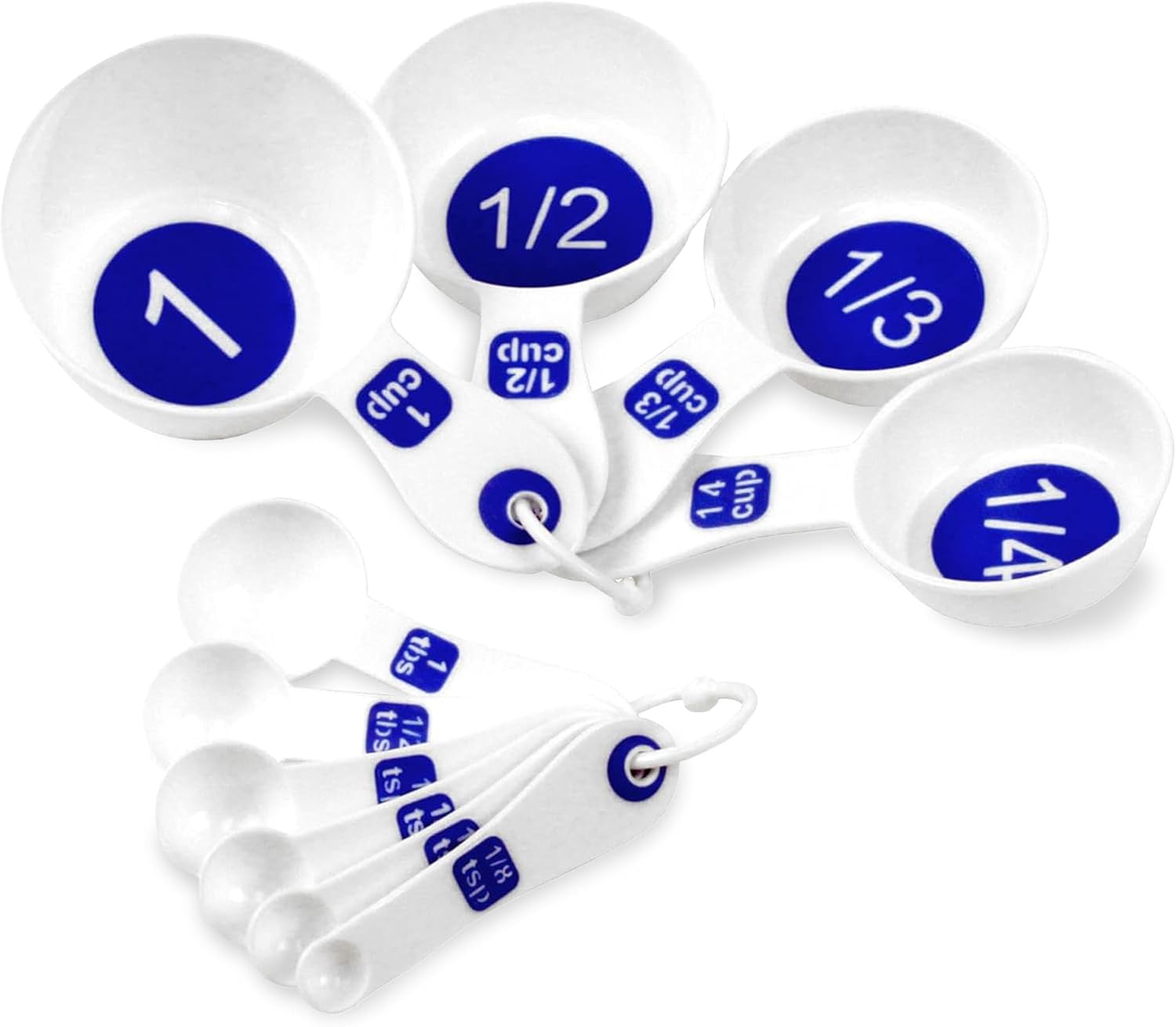 Large Print Measuring Cups — Dressing & Daily Living