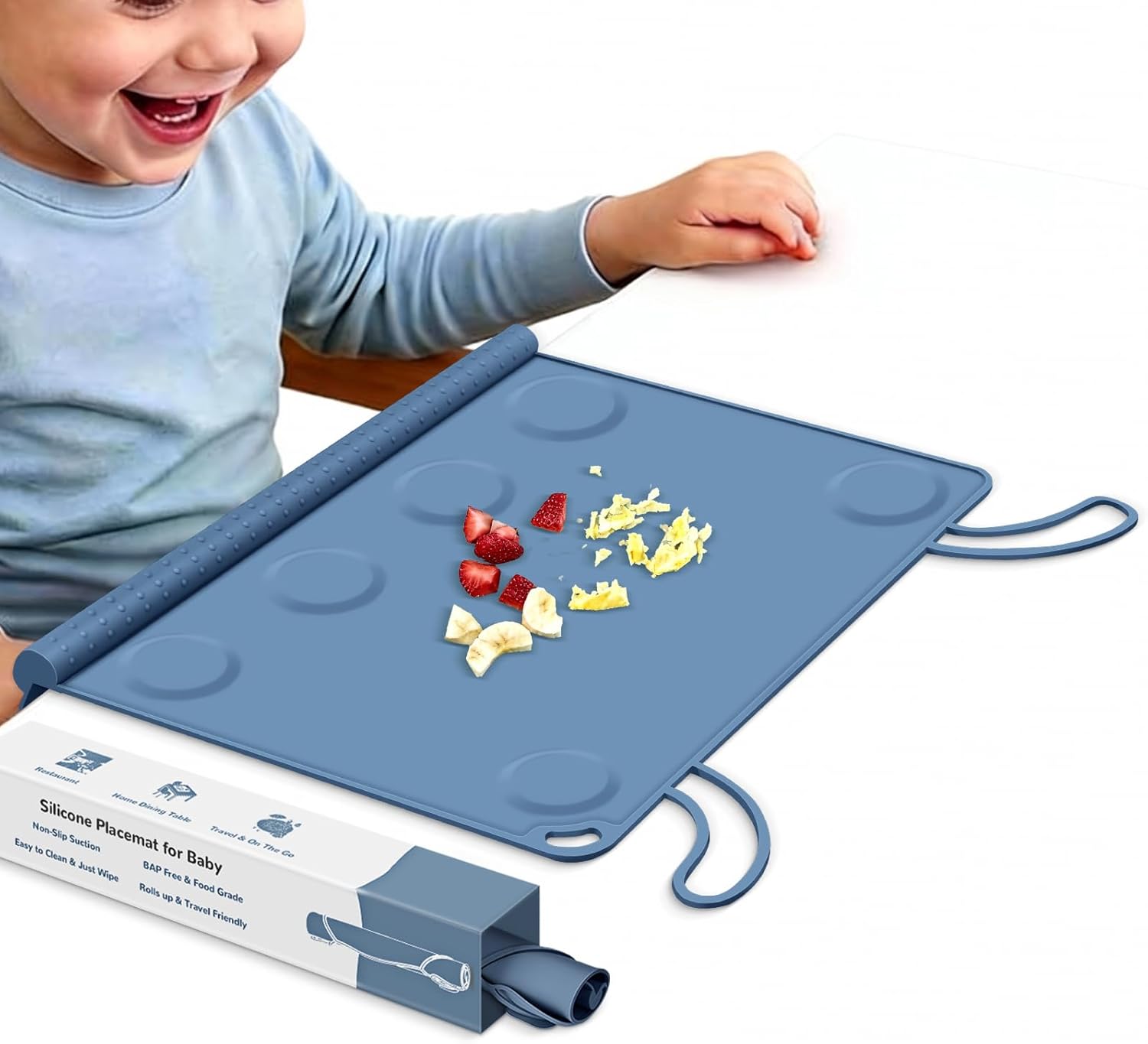 Non-Slip Dining Placemat — Dressing & Daily Living