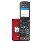 Senior Cell Phone with SOS Button — Home Safety
