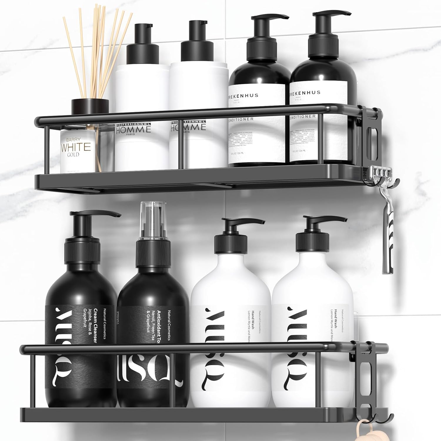 Shower Caddy No Drill — Bathroom Safety