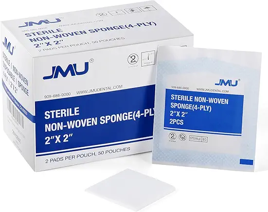 Sterile Gauze Pads — Bathroom Safety