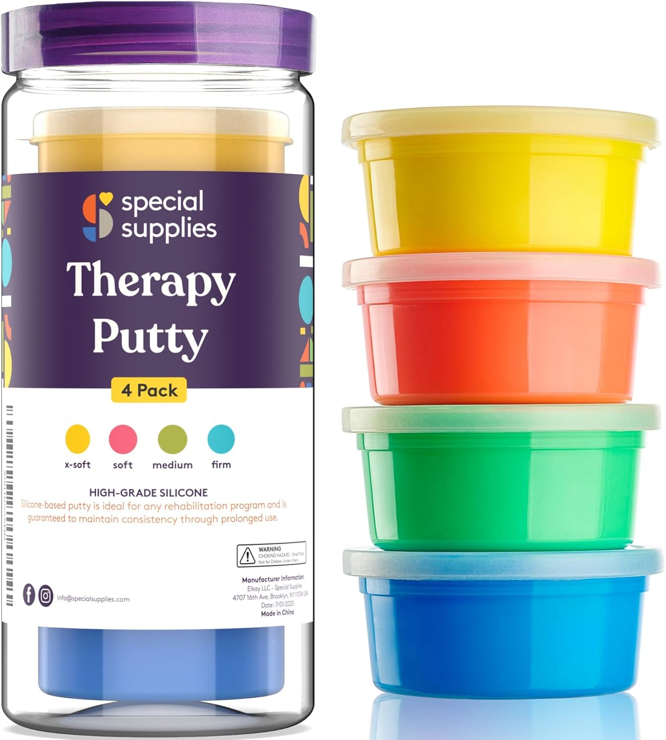 Therapy Putty Hand Exercise — Rehab & Exercise