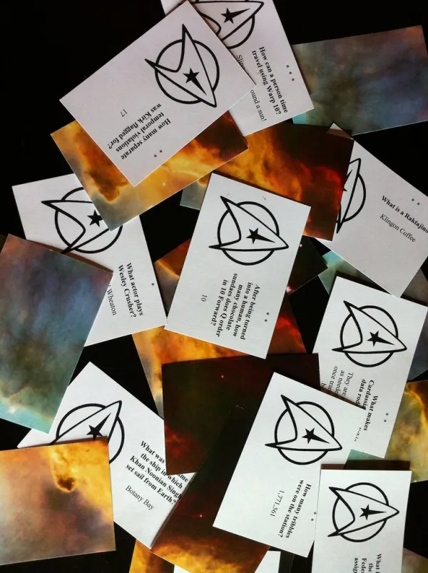 Trivia Card Game (Large Type) — Cognition & Communication